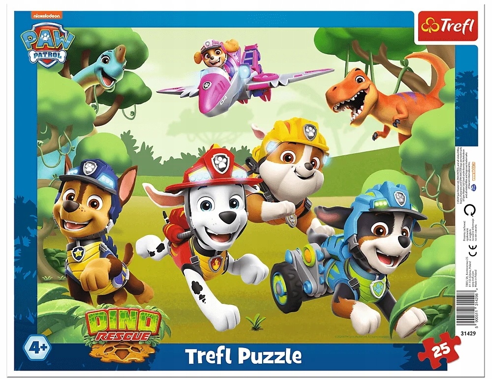 Puzzle Trefl 25 Amazing Dog Tricks