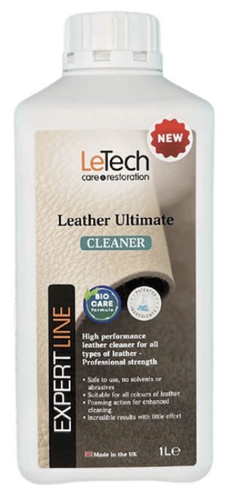 LeTech Leather & Vinyl Ultimate Cleaner – Biocare Formula – UK Made