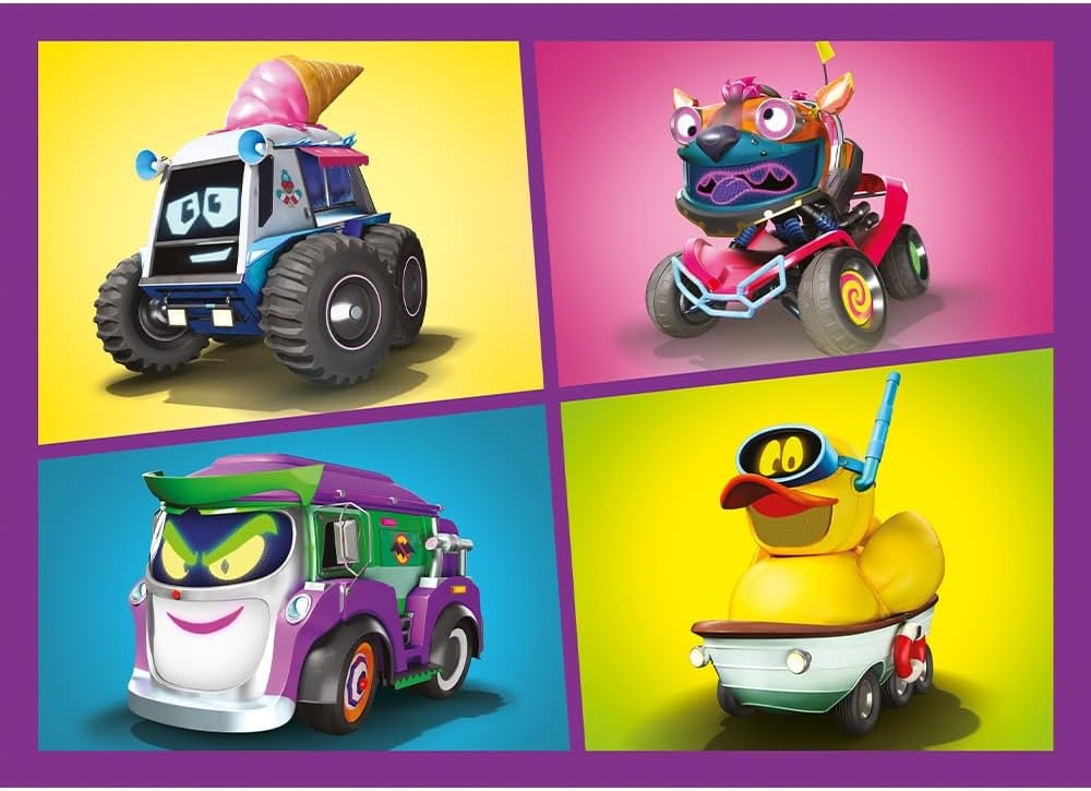 Puzzle Trefl 4in1 Meet Batwheels (34658)