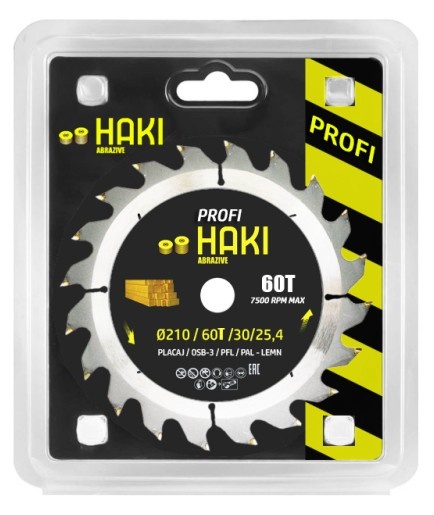 Disc de tăiere Haki Ø210 60T 30/25.4
