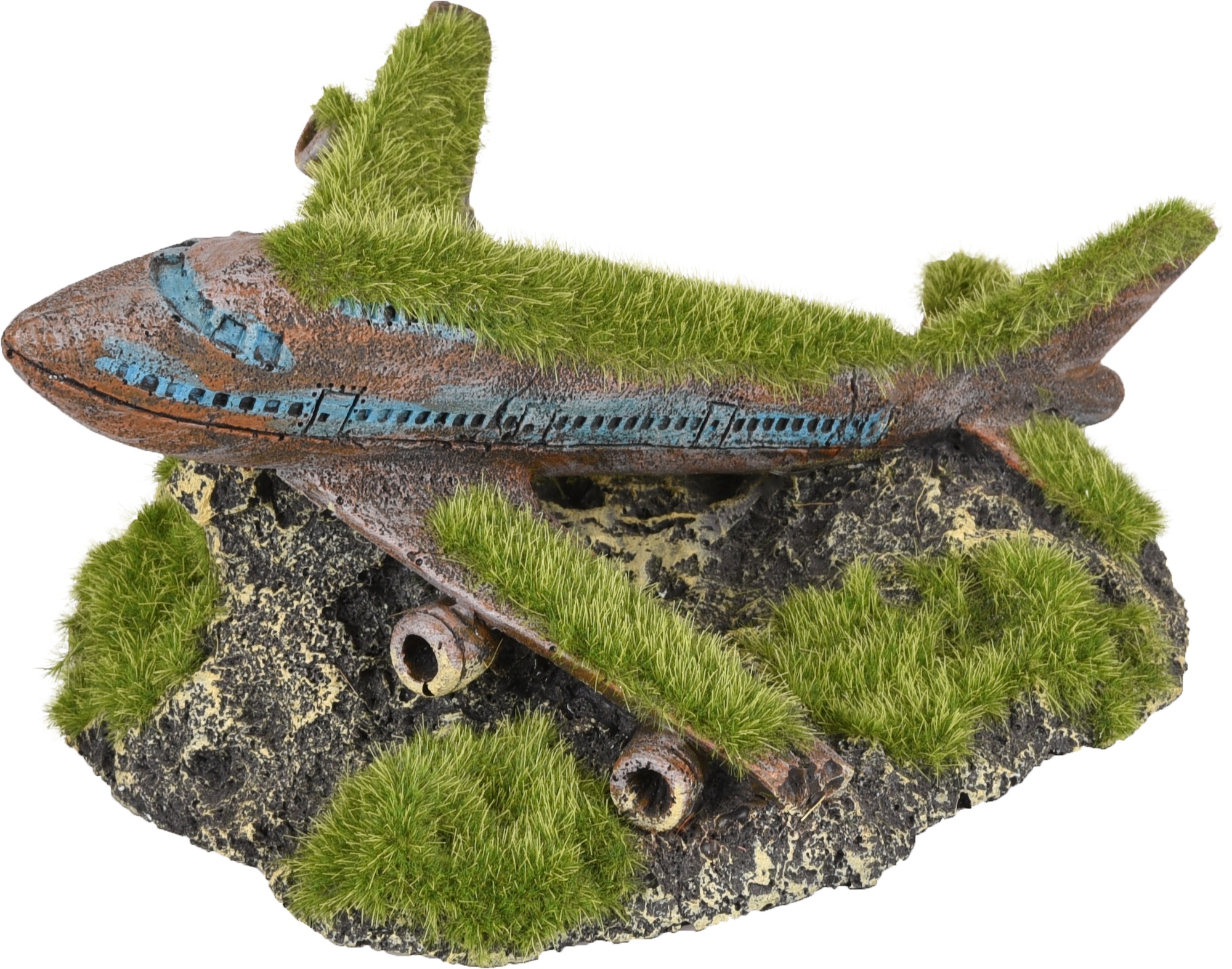 Decor pentru acvarii și terarii Flamingo Kozma Plane (410157)