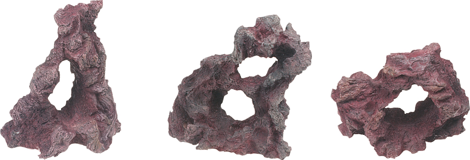 Decor pentru acvarii și terarii Flamingo Strawberry Rock (401431)