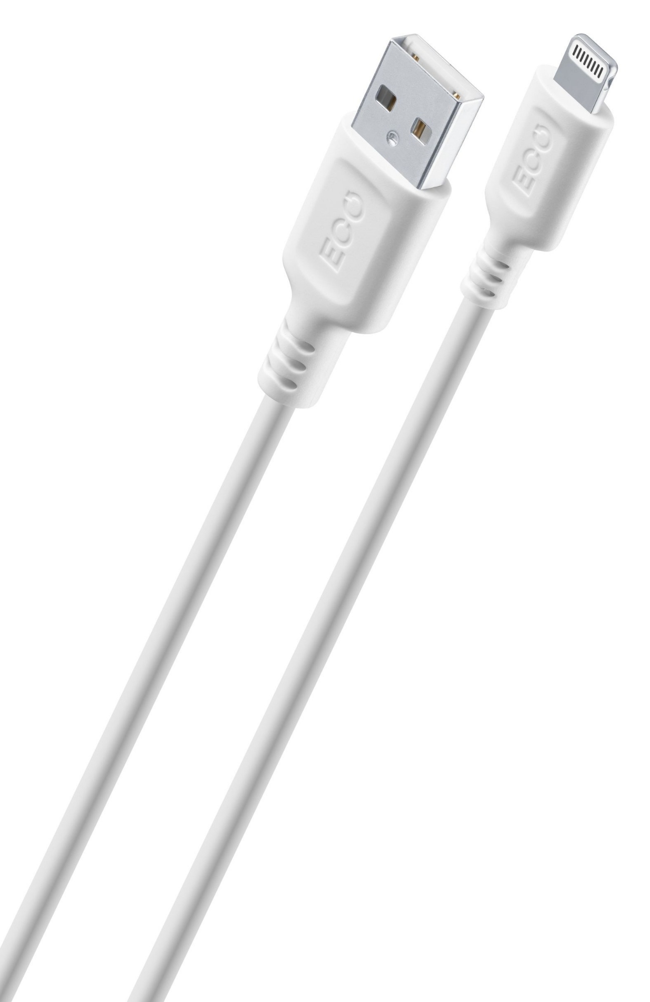 Cablu USB Cellularline ECOUSBDATAA2L1MW