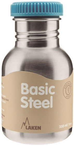 Sticlă pentru apă Laken Basic Steel 0.35L Blue (BS35BL)