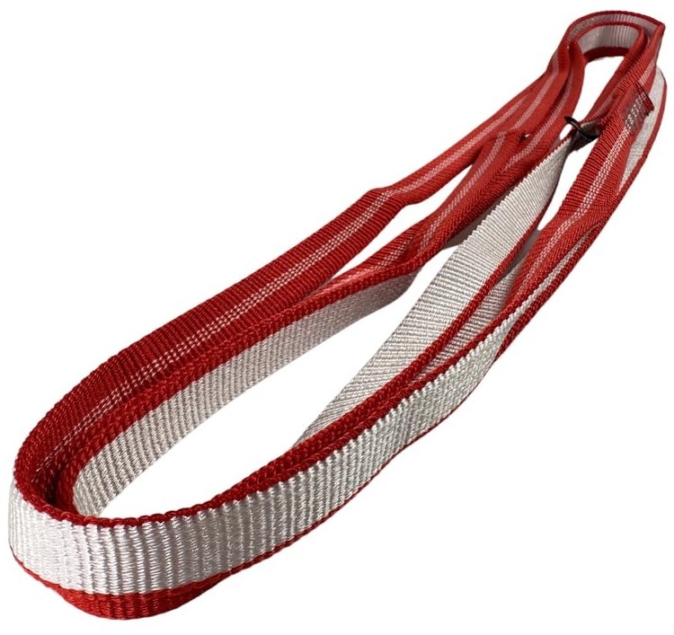 Bucla echipata Tendon Sling 16mm (E120TS01S000) White/Red