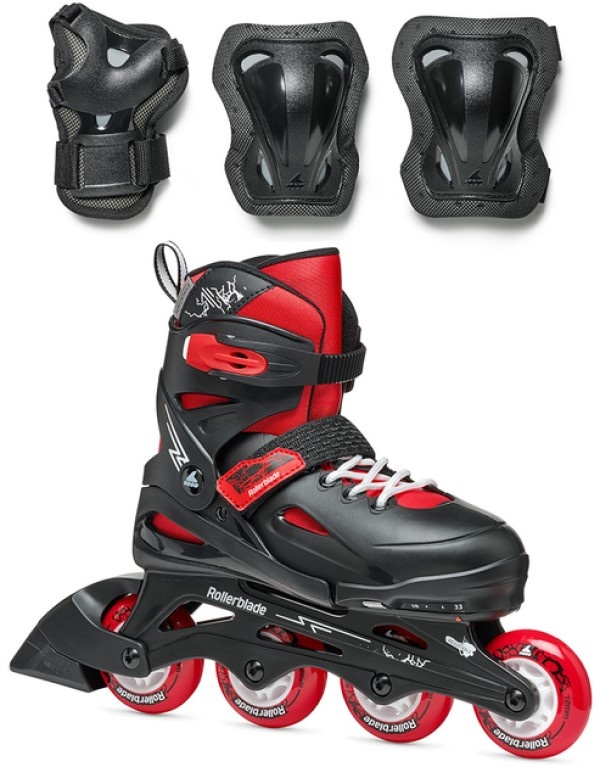 Role RollerBlade Fury Combo Black/Red 36-40 (7373600741)