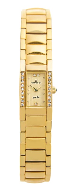 Ceas de mână Romanson RM3521QLG GD