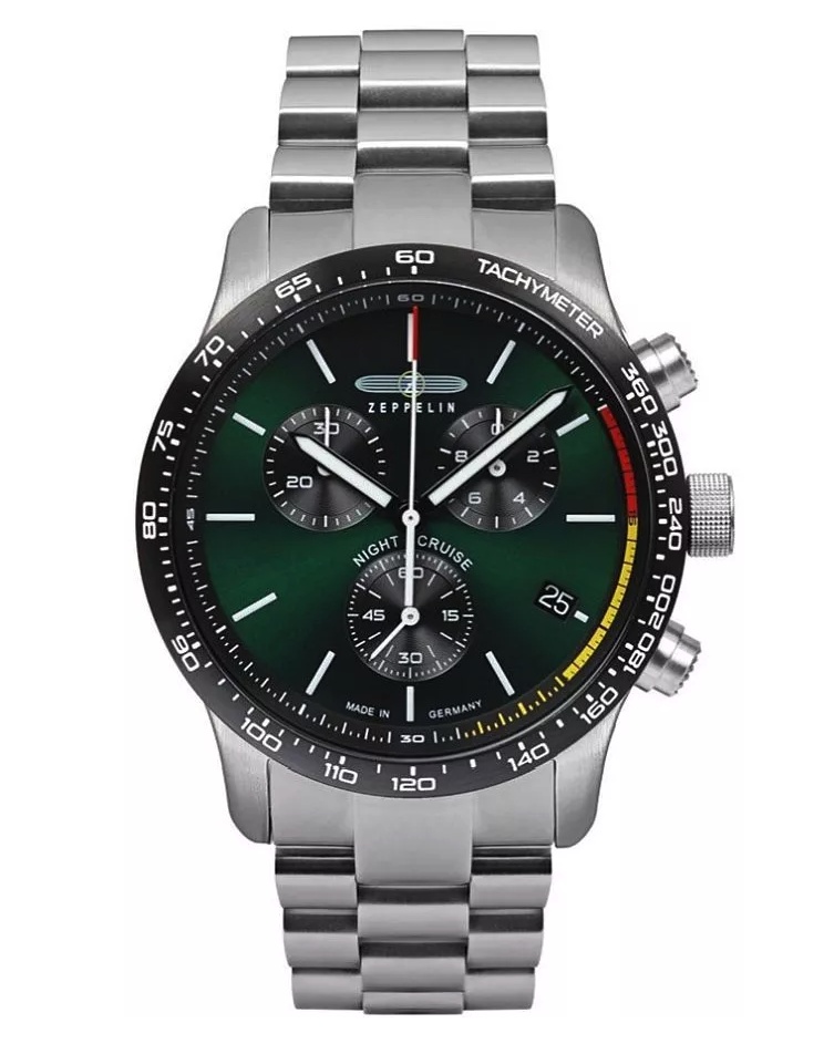 Ceas de mână Zeppelin Night Cruise Chronograph 7288M-4-Set