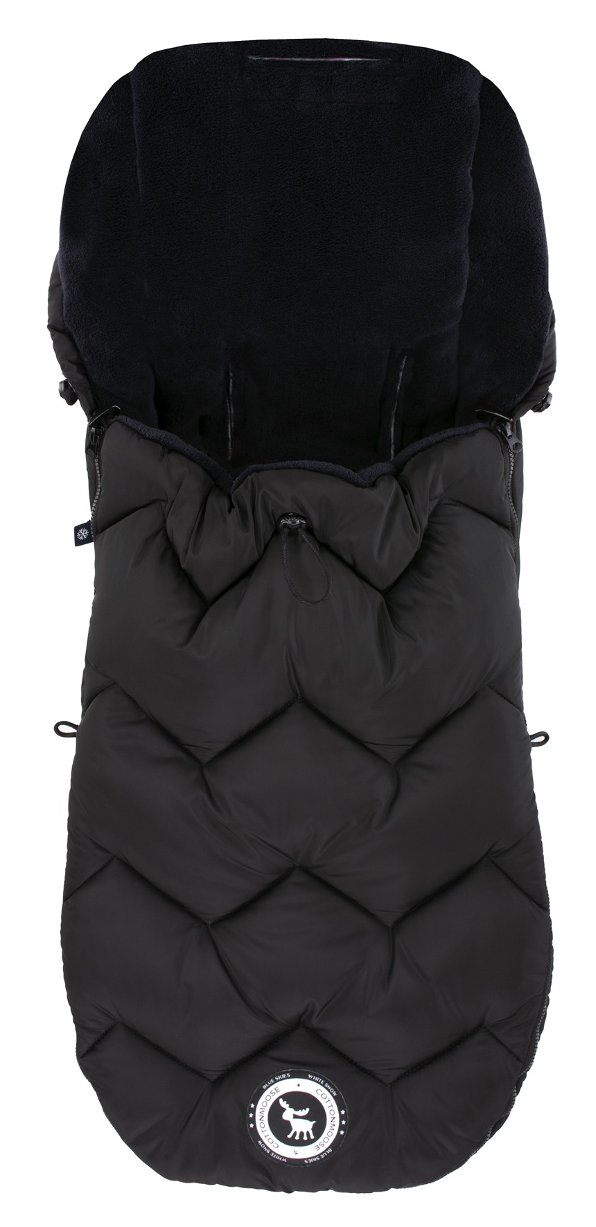 Husa de iarnă pentru copii Cottonmoose Arctic Black 0-36month