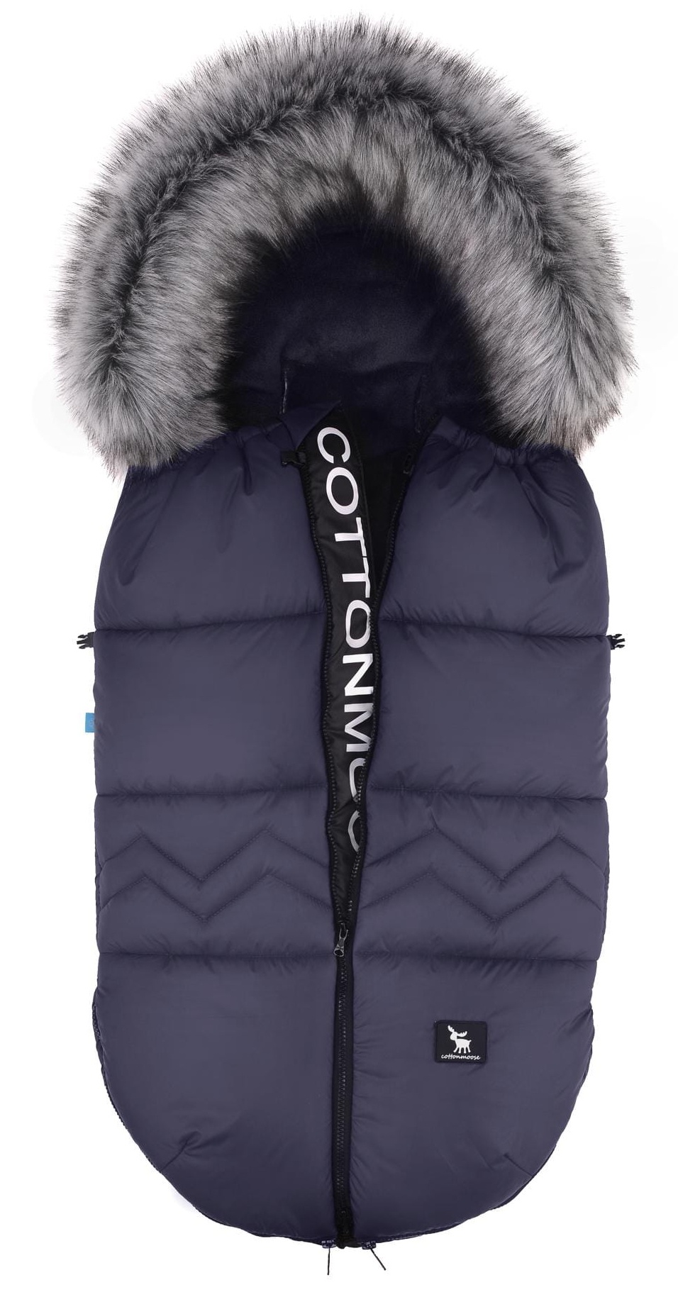 Husa de iarnă pentru copii Cottonmoose North Graphite 0-36month