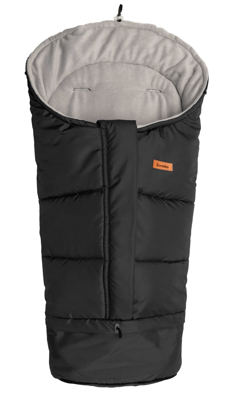 Husa de iarnă pentru copii Sensillo Combi Polar Black Grey (5902021525607)