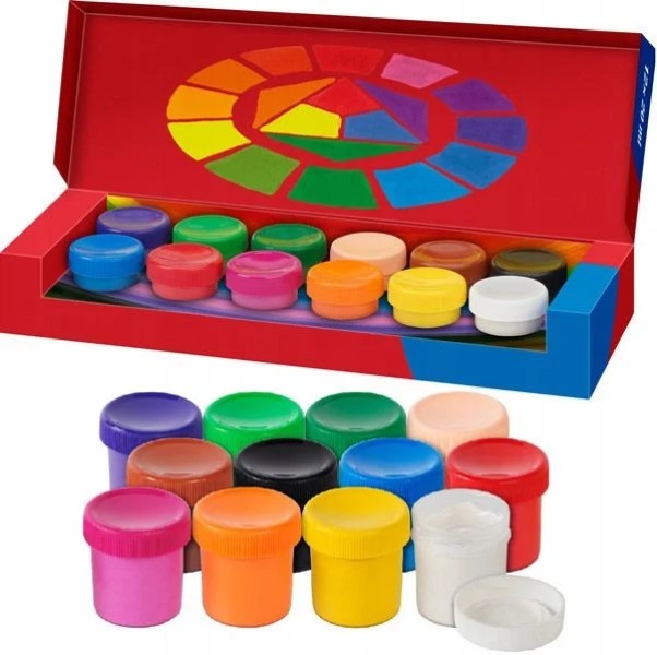 Vopsele de artă Faber-Castell Tempera/Gouache 20ml 121050 12pcs
