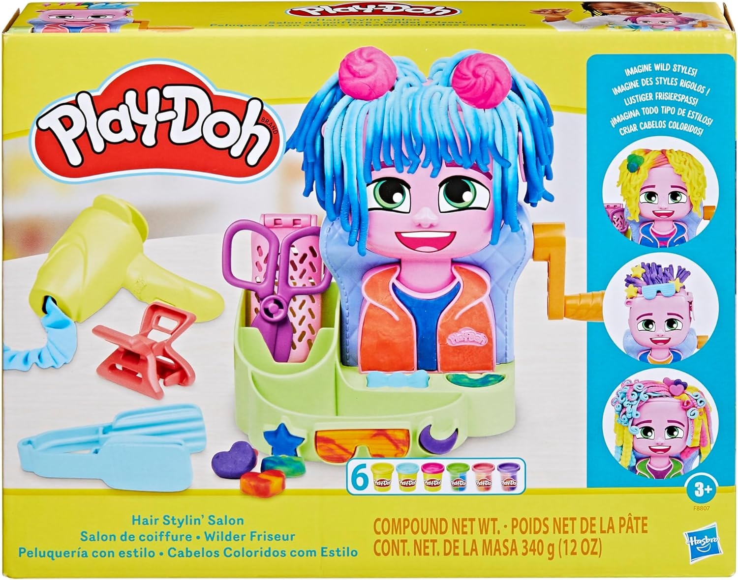 Hasbro Play-Doh Hair Stylin Salon