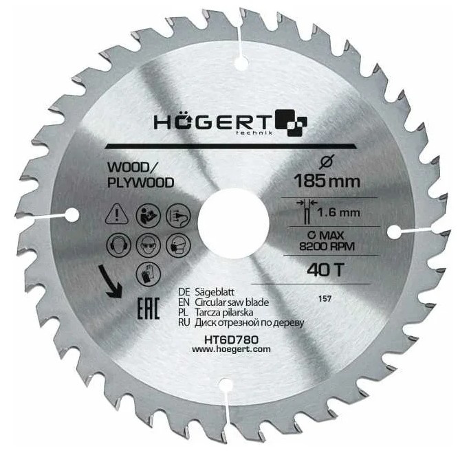 Disc de tăiere Hoegert HT6D780