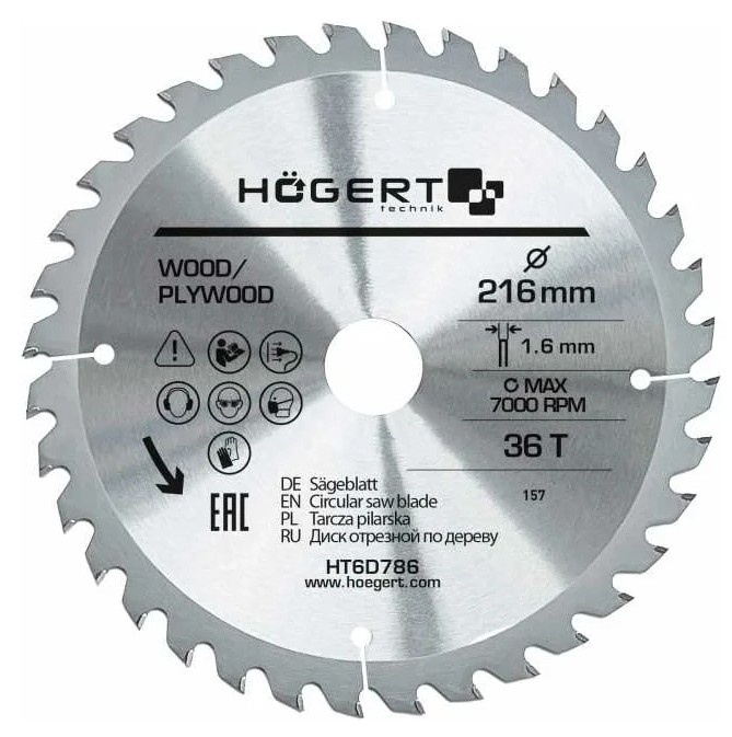 Disc de tăiere Hoegert HT6D786