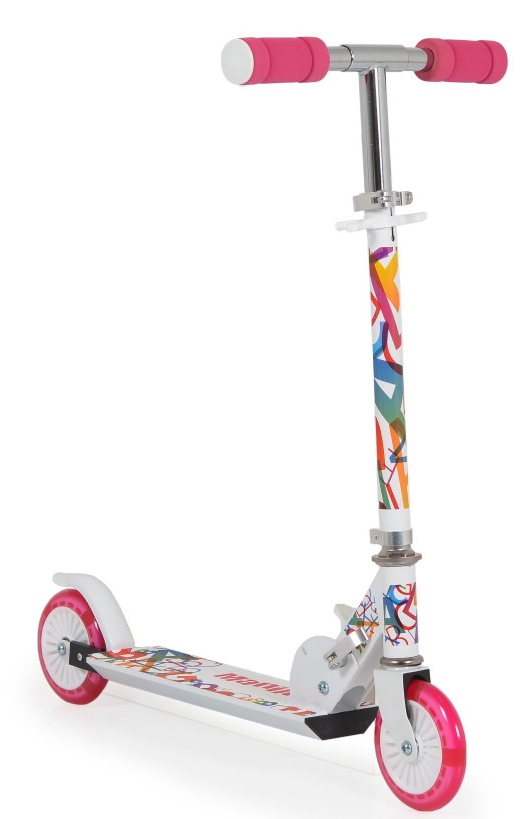 Trotinetă Moni Magic Mania Pink D001