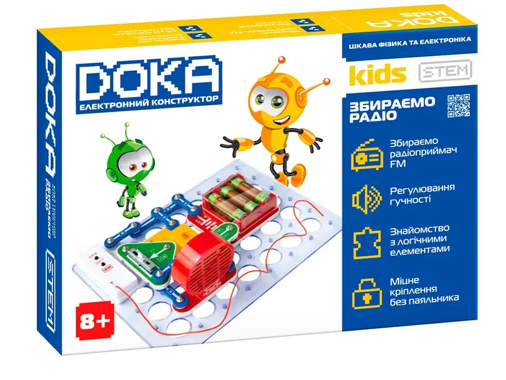 Set de construcție Doka Asamblarea Radioului (D70703)