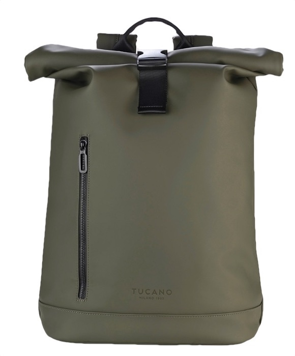 Rucsac pentru oraș Tucano Gommo Rolltop 15.6 Military Green (BKGOMRT15-VM)