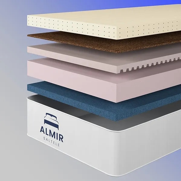 Saltea ortopedica Almir Latex Ice 120x190x25