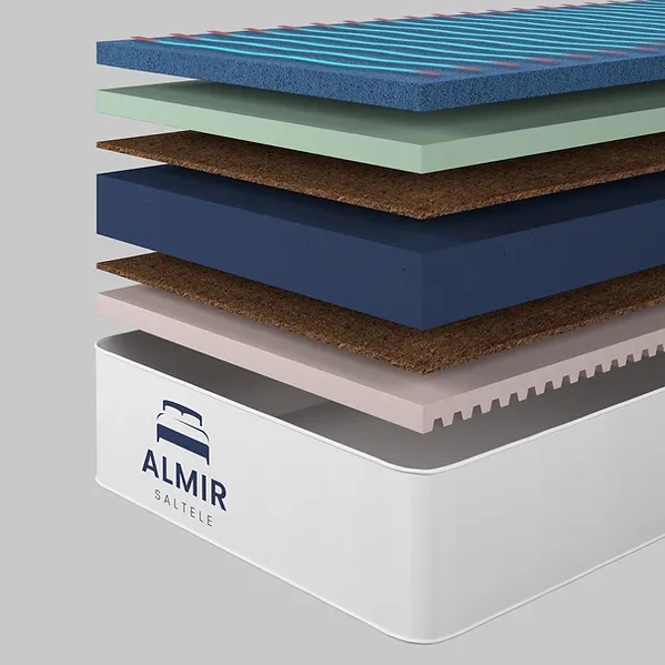 Saltea ortopedica Almir Memory Ice 180x190x26