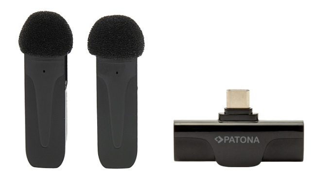 Microfon Patona Lavalier for Smartphones USB-C
