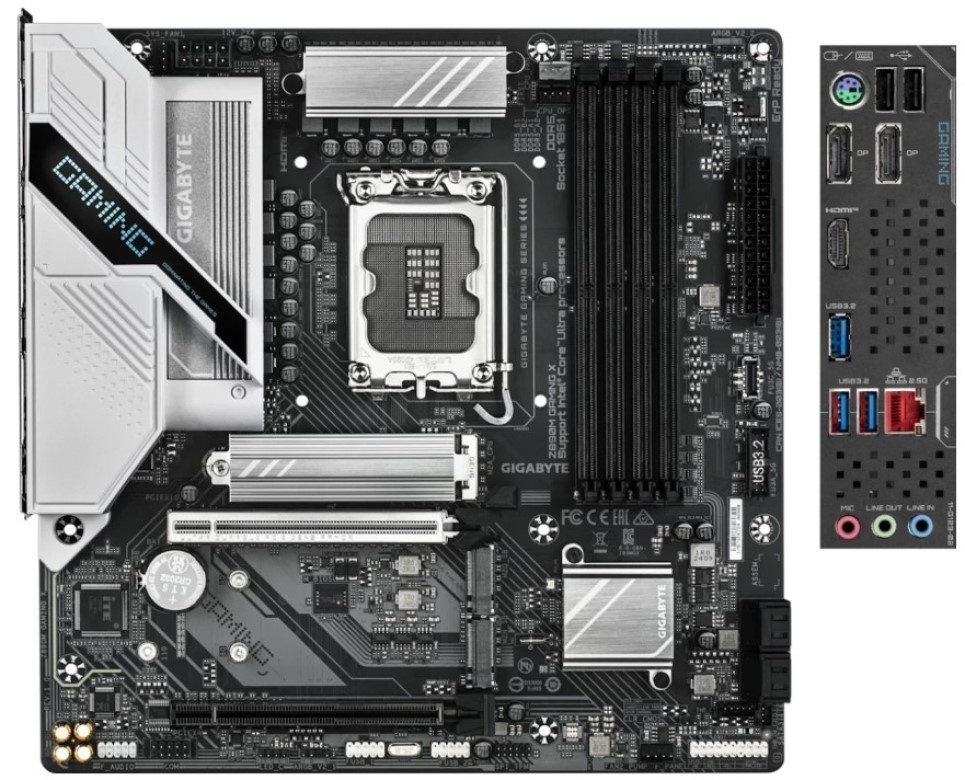 Placă de bază Gigabyte Z890M Gaming X