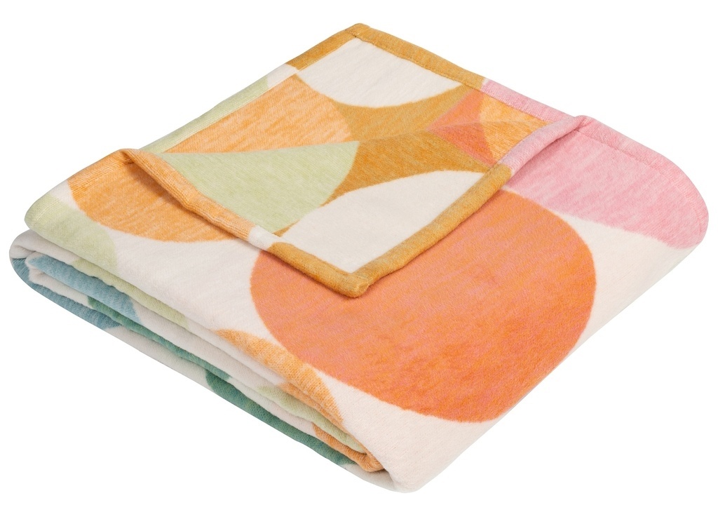 IBENA Jacquard Baumwolldecke Venedig mith GOTS Zertifikat