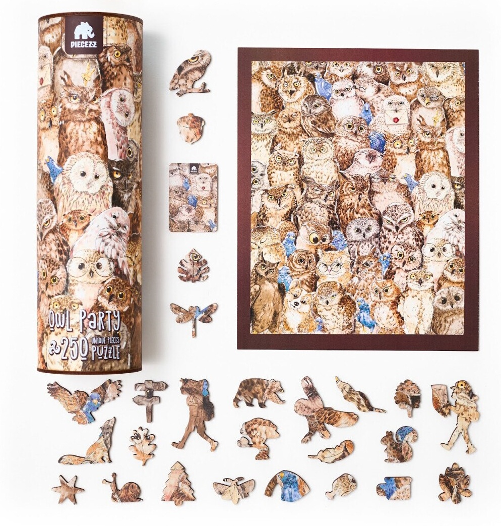 Puzzle Piecezz Puzzle 250pcs Owl Party