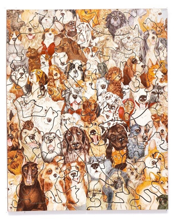 Puzzle Piecezz Puzzle 40pcs Dog Party