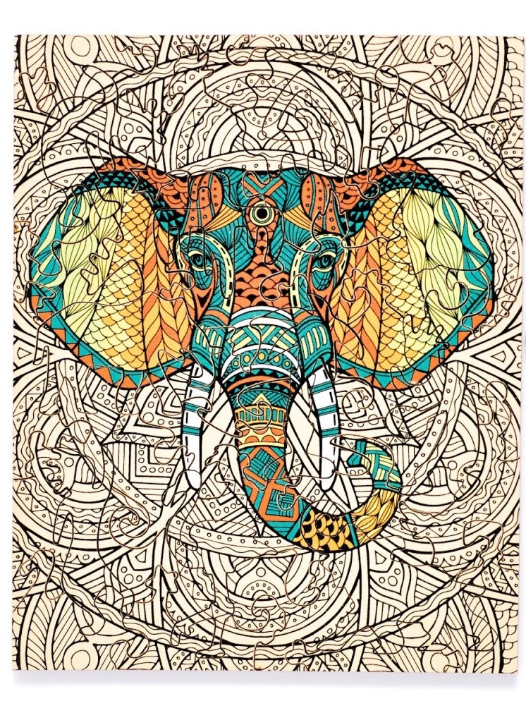 Puzzle Piecezz Puzzle 40pcs Elephant