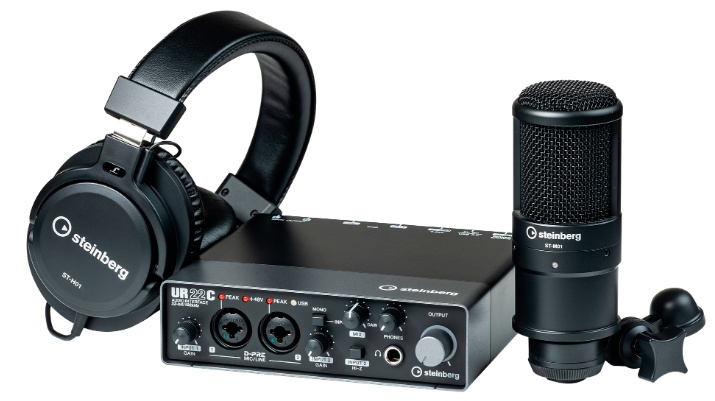 Interfață audio Steinberg UR22C Recording Pack