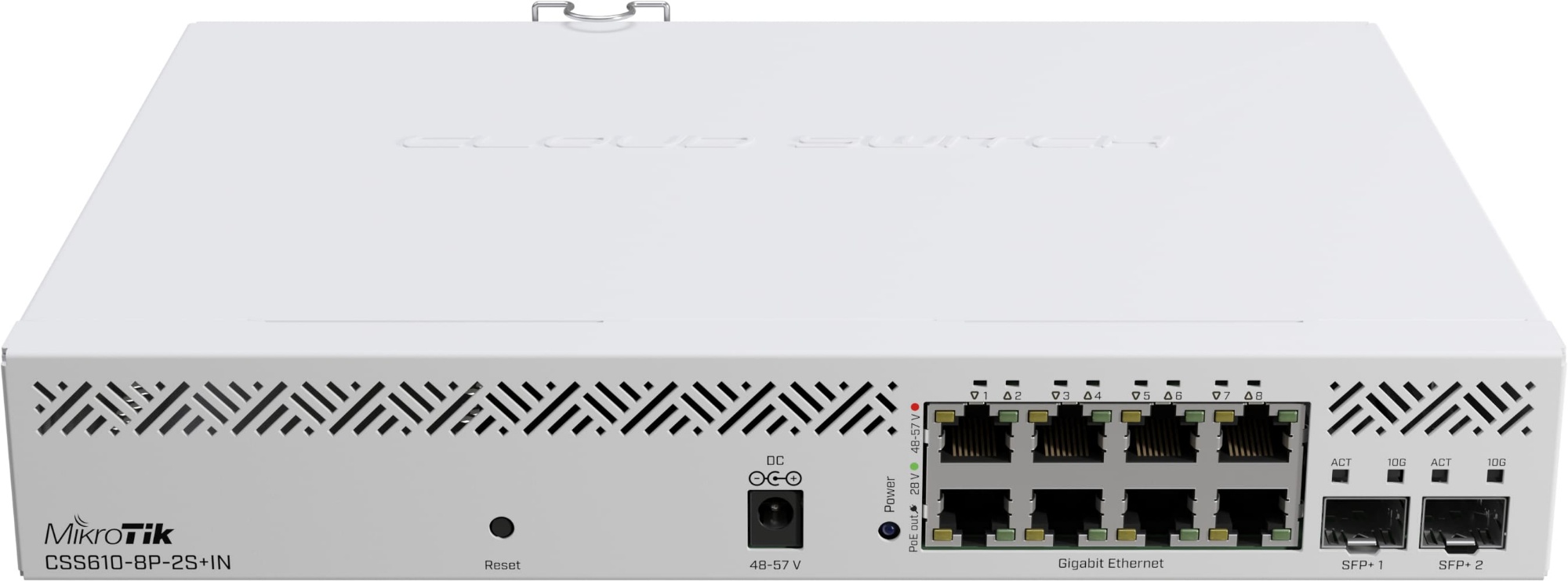 Switch MikroTik CSS610-8P-2S+IN