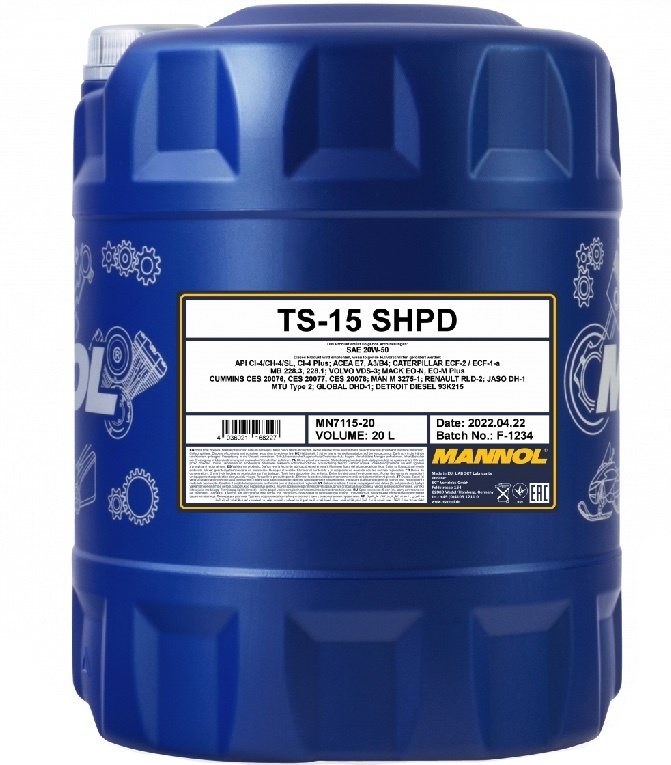 Mannol TS-15 SHPD 20W-50