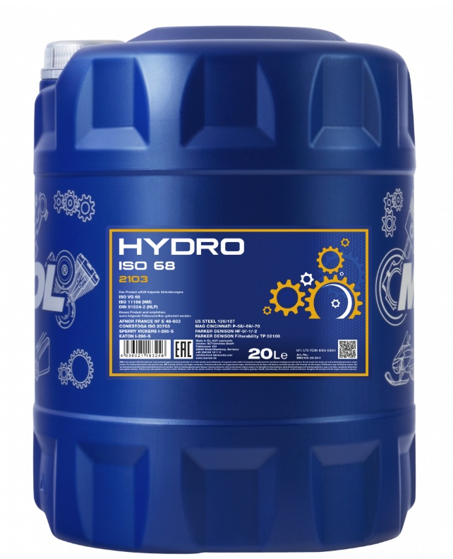 Ulei hidraulic Mannol Hydro HV 68 ISO 68 2203 20L