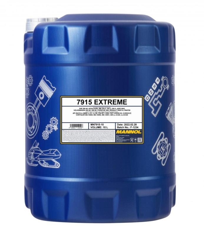 Ulei de motor Mannol Extreme 5W-40 7915 10L