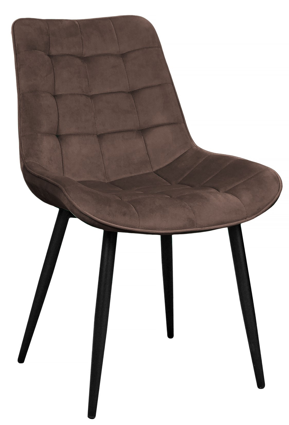 Scaun Deco Hans Brown/Black Legs HLR49