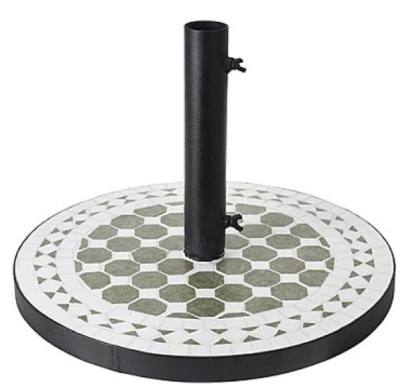 Suport pentru umbrelă de gradină Ambiance Mosaic Green (46644)