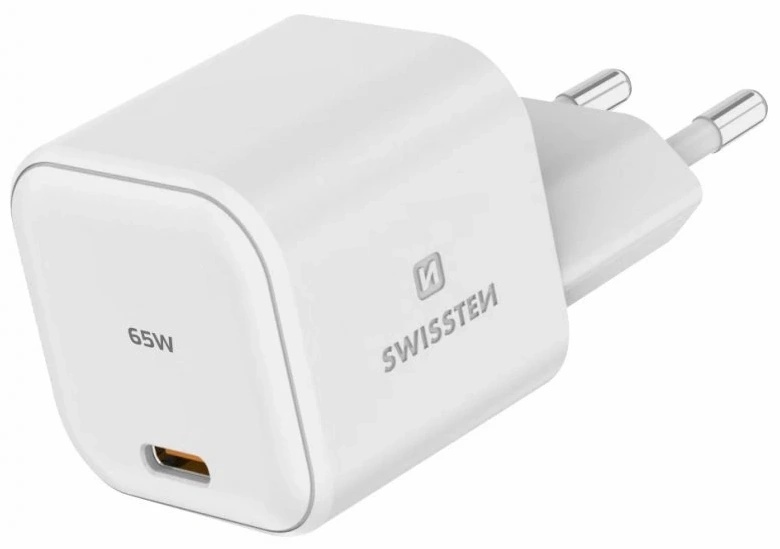 Swissten GaN 1xUSB-C 65W PD