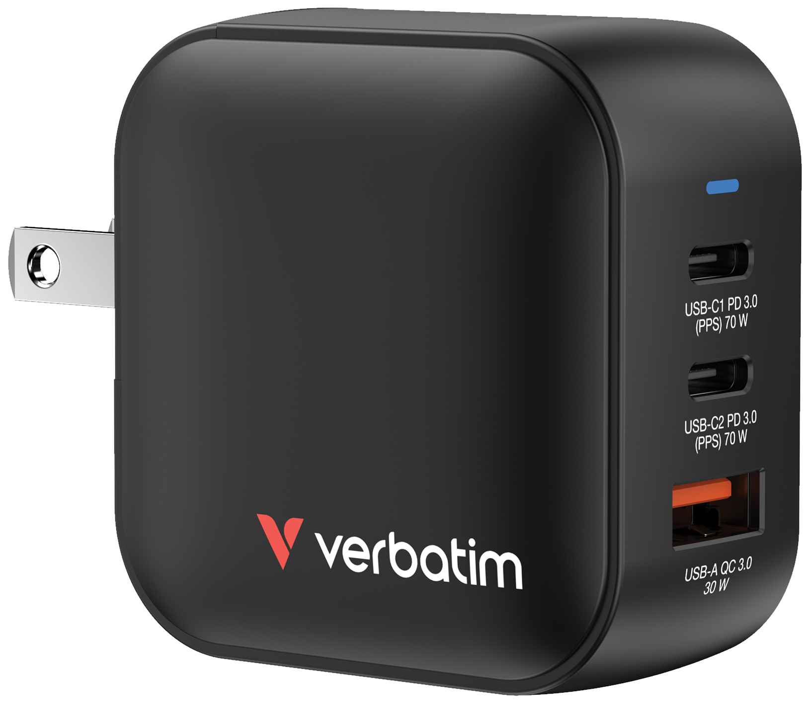 Încărcător Verbatim Mini GaN Charger 70W (32229)