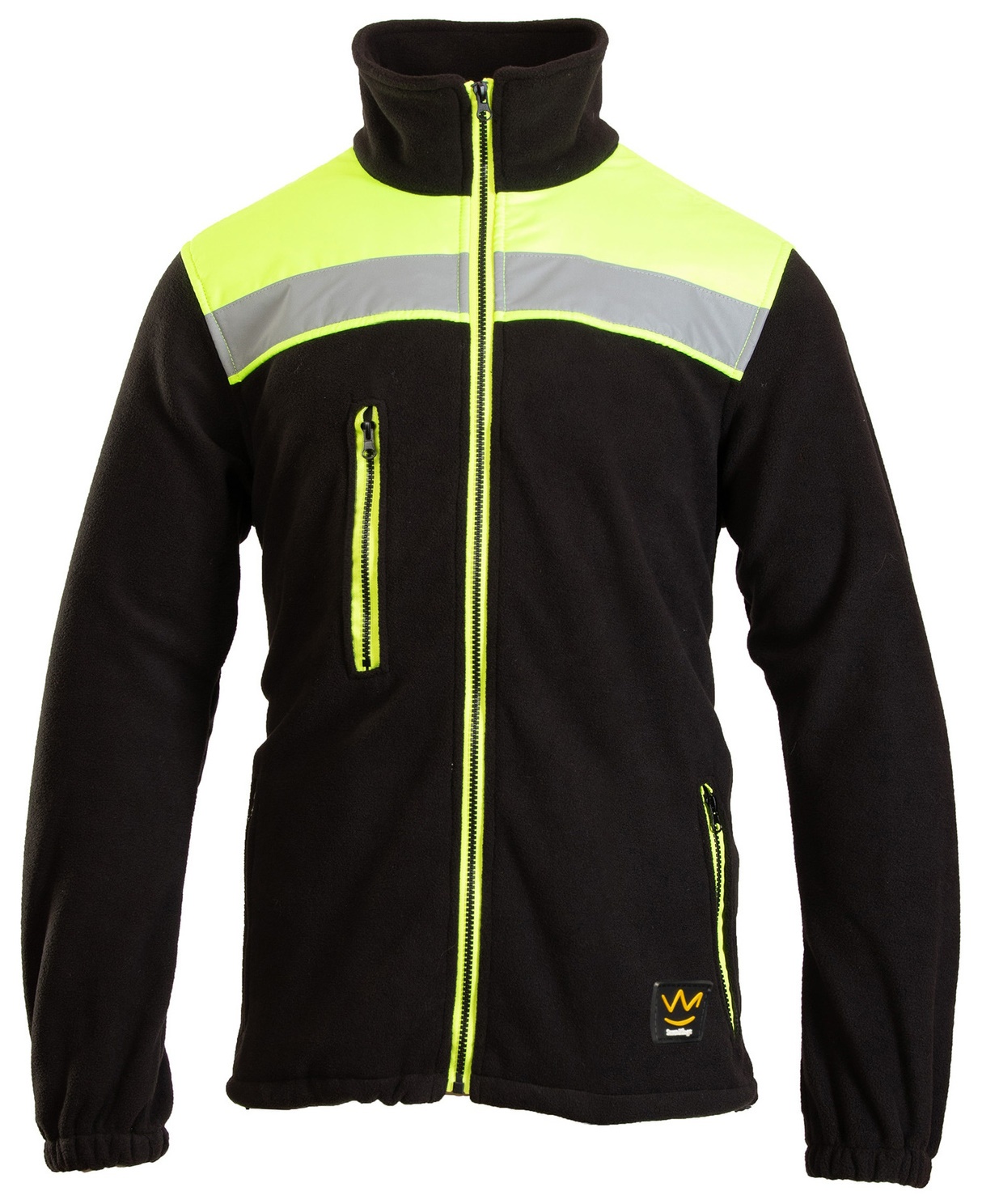 Jachetă pentru bărbați Seven Kings Rival Softshel Black/Yellow s.L