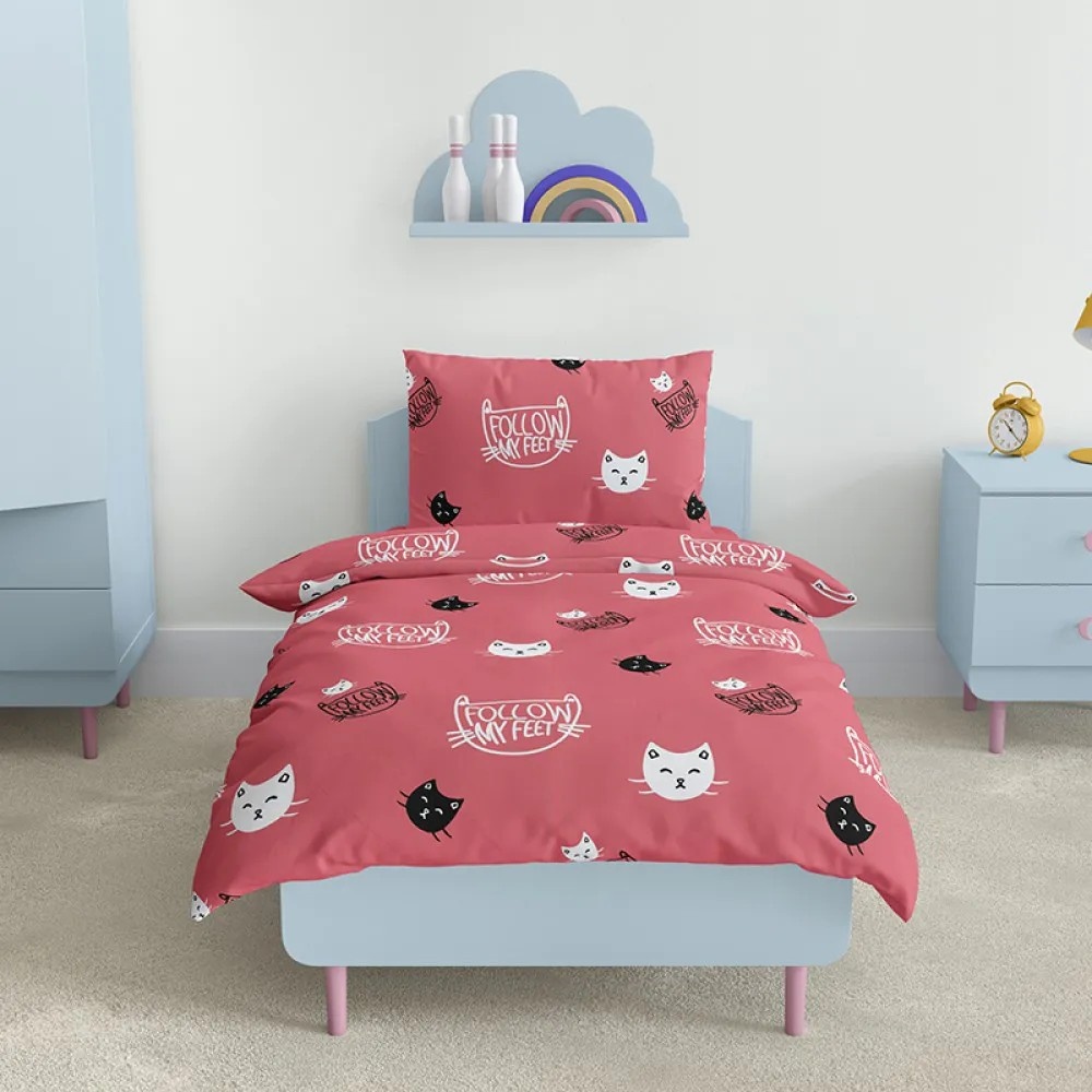 Relaxe Home Soft Dreams Kitten Red