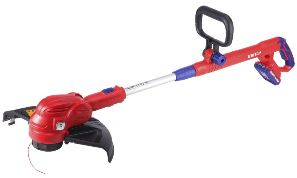 Motocoasă pe acumulator EMTOP ELGT203285