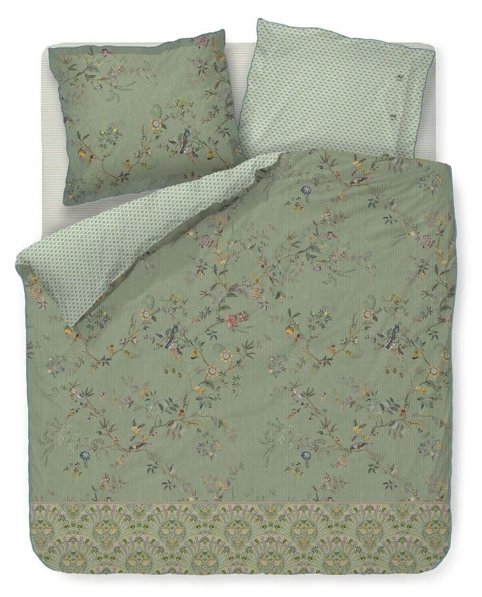 Lenjerie de pat Pip Studio Amor De Dios Green 240x200/220cm (320373)