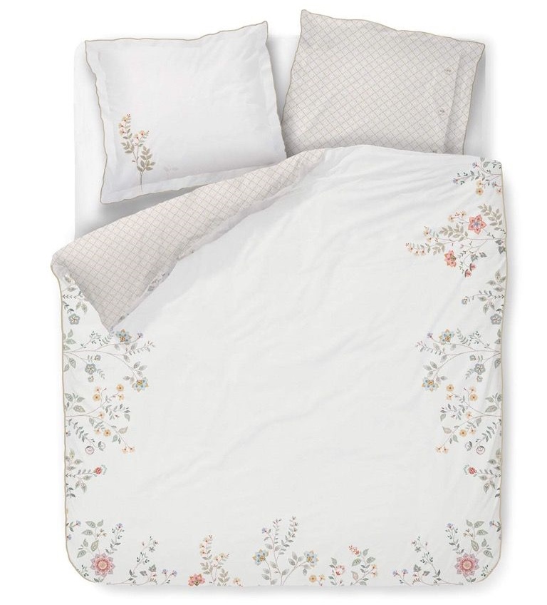 Lenjerie de pat Pip Studio Campo de Flores Off-White 240x200/220cm (325380)