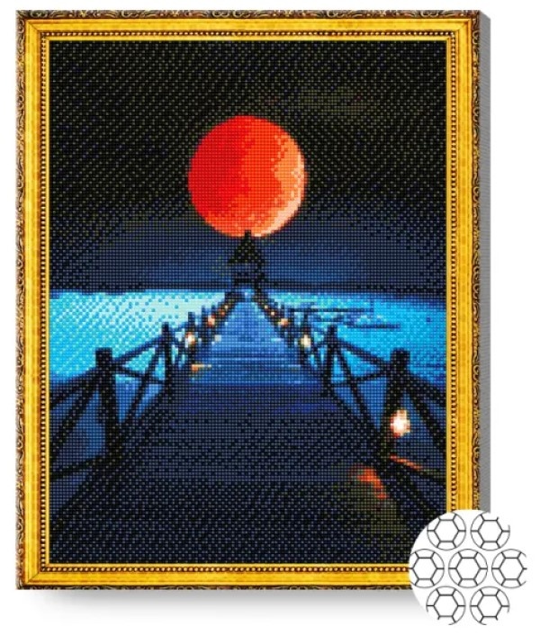 Art Gallery Premium Drumușor spre lună roșie