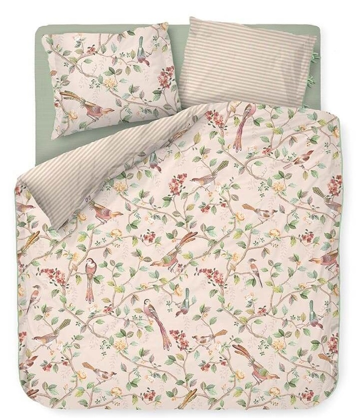 Lenjerie de pat Pip Studio Good Nightingale Sand 240x200/220cm (255669)