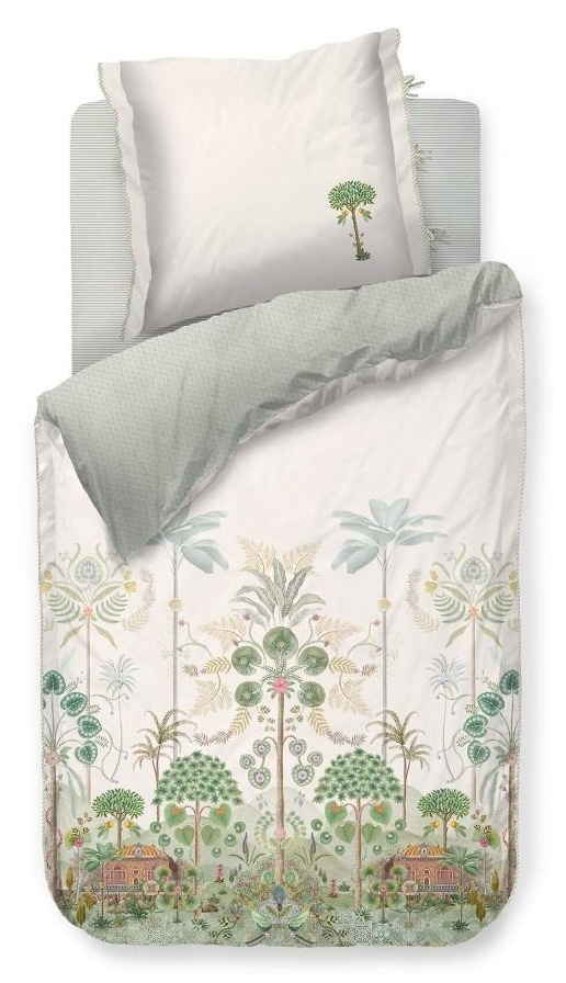 Lenjerie de pat Pip Studio Panaramico Off-White 140x200/220cm (320488)