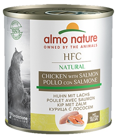 Almo Nature Natural Chicken & Salmon