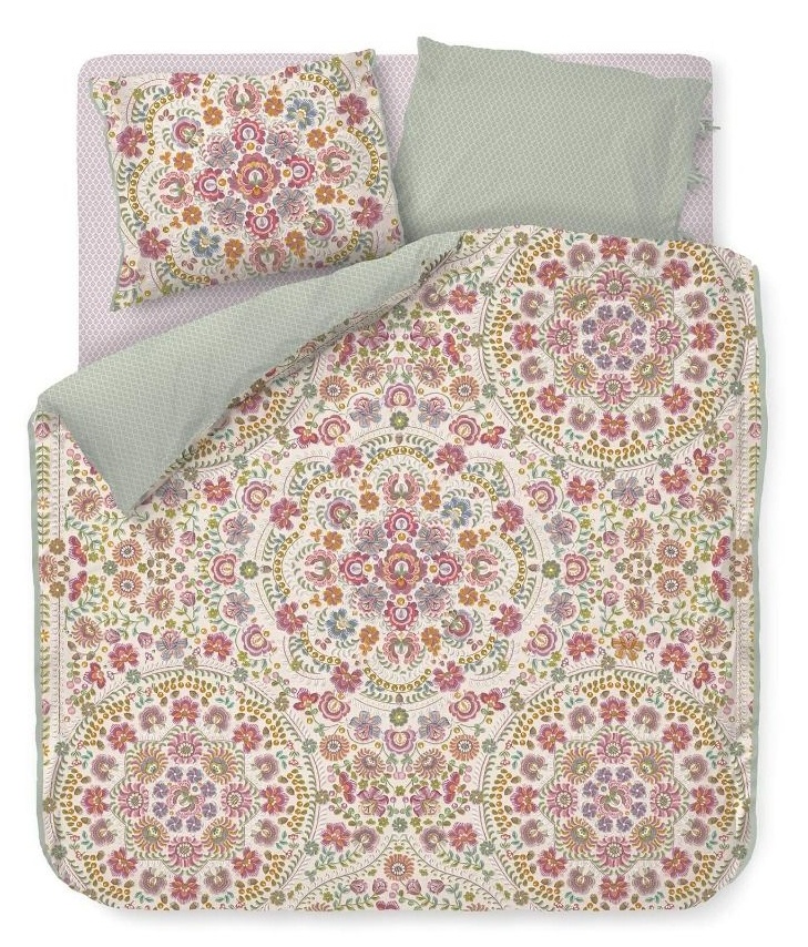 Lenjerie de pat Pip Studio Ricamo Off-White 200x200/220cm (322233)