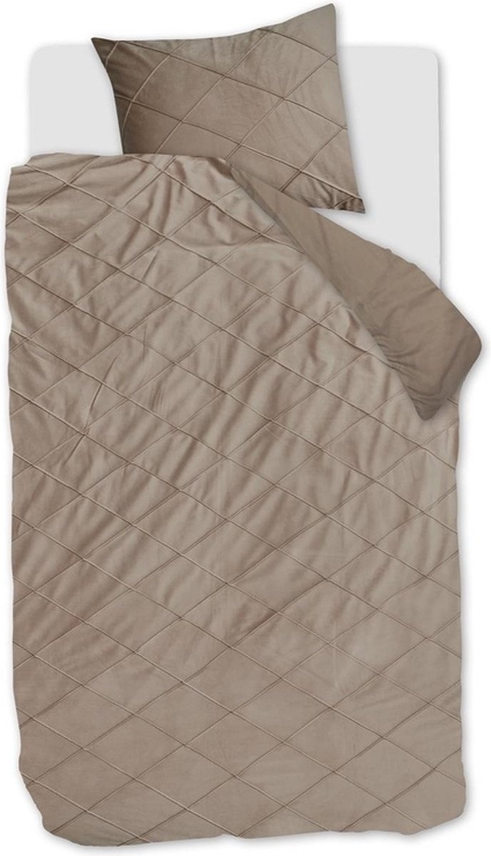 Lenjerie de pat Riviera Maison Diamond Sand 140x200/220cm (326036)